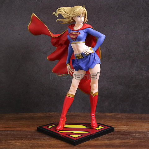 D. C. COMICS estatua bishoujo Supergirl devuelve figura de PVC coleccionable modelo de juguete ► Foto 1/5
