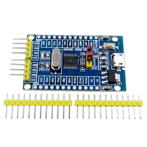 STM32F030F4P6 Mini sistema de desarrollo brazo CORTEX-M0 Core SWD/ISP MicroUSB ► Foto 1/2