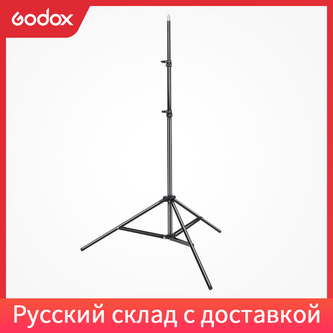Godox-Soporte de luz Ajustable 302, 2m, 200cm, trípode con cabeza de tornillo 1/4 para iluminación de Flash de vídeo de estudio fotográfico ► Foto 1/6