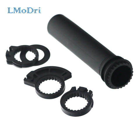 LMoDri-empuñaduras de acelerador de plástico para motocicleta, Universal, de 22mm, para ciclomotor, manillar de 7/8 