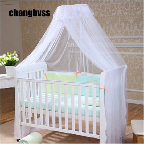 2015 gran oferta bebé dosel de cuna niños tienda cuna mosquitera Color blanco bebé infantil niños neto de la Cama Cortina Para Cama Dossel ► Foto 1/6