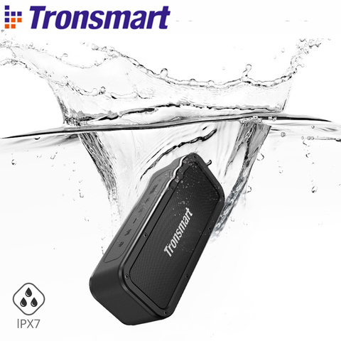 Tronsmart Force-altavoz Portátil con Bluetooth 5,0, Subwoofer resistente al agua IPX7, 40W, con tecnología TWS, 15H de duración de reproducción, NFC ► Foto 1/6