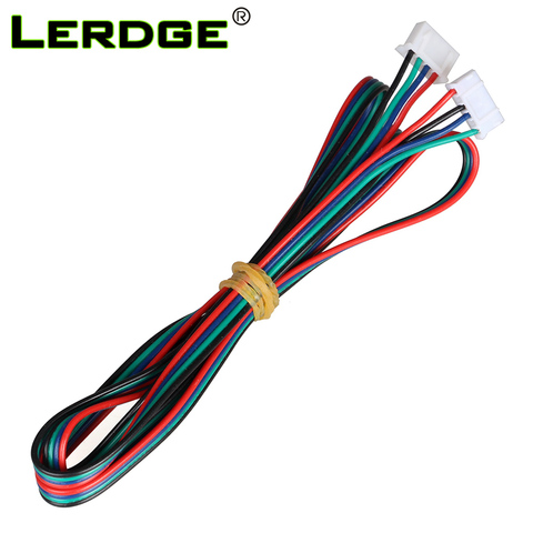 Lerdge 3D impresora Motores cable conector 4 unids/lote línea DuPont xh2.54 4pin a xh2.0 6pin terminal blanco 4pin Motores paso a paso Cables ► Foto 1/5