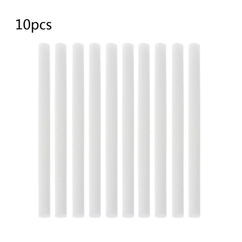 10 piezas 8mm x 130mm humidificadores filtros hisopo de algodón para humidificador Aroma difusor soporte de envío de gota ► Foto 1/6