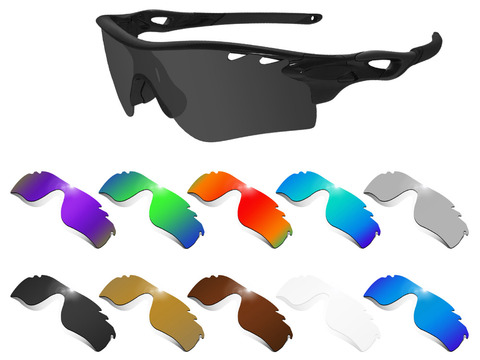 Glintbay-lentes polarizadas de repuesto para gafas de sol, lentes de repuesto polarizadas de varios colores para Sendero de roble Radarlock ► Foto 1/4