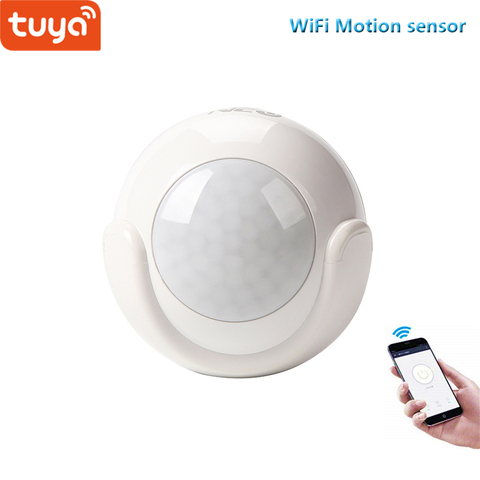 Sensor inteligente de seguridad PIR para el hogar, wifi, compatible con smart life ► Foto 1/6