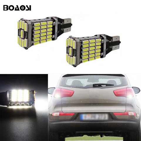 BOAOSI-luz de retroceso de marcha atrás para kia rio k2 3 reposabrazos ceed sportage sorento cerato soul picanto optima k3, luz LED Canbus 2x T15 W16W ► Foto 1/6