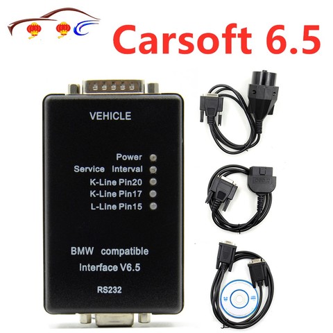 Herramienta de diagnóstico profesional para coche, accesorio para Bmw Carsoft 6,5, Carsoft V6.5, Bmw MCU--E30/ E31/E32/E34/E36/E38/E39/E60/E65 ► Foto 1/6