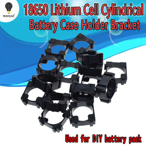 20 piezas 18650 batería de litio cilíndrica estuche protector soporte para batería DIY 18650 li-ion titular de seguridad anti Vibración ► Foto 1/6