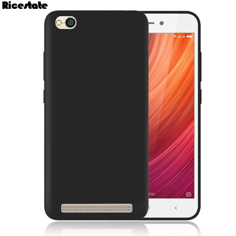 Funda trasera de silicona para Xiaomi Redmi 5A, funda trasera de TPU de Color sólido esmerilado de 5,0 pulgadas para Redmi 5A Redmi5A ► Foto 1/6