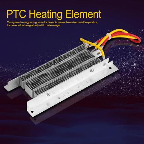 Calentador termostático eléctrico de cerámica, 12V, 400W, elemento de calefacción PTC, piezas de calentador eléctrico ► Foto 1/6