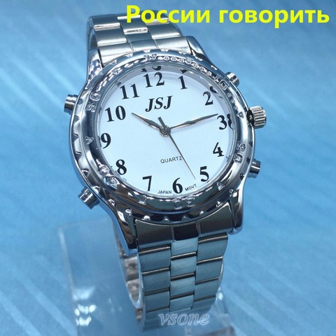 Reloj ruso parlante para ciegos o personas con problemas visuales Pyccknn ► Foto 1/6