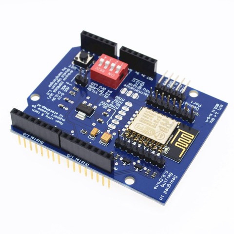 UNO-Servidor Web serie R3 ESP8266, placa de expansión WiFi, ESP-12E enrollado para arduino ► Foto 1/5