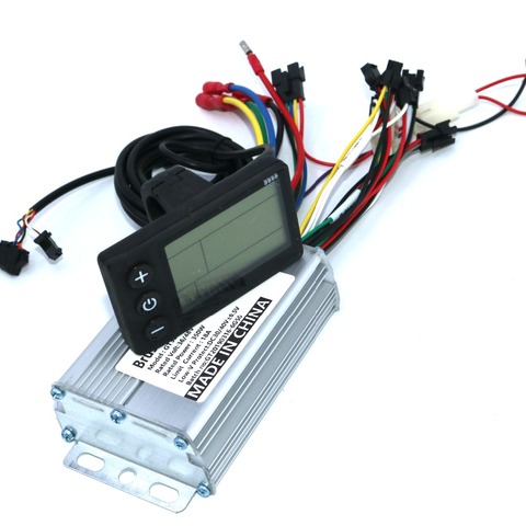 Controlador de motor BLDC de 36V, 48V, 350W, 18A, Controlador de velocidad sin escobillas de bicicleta eléctrica y pantalla LCD S866 ► Foto 1/2