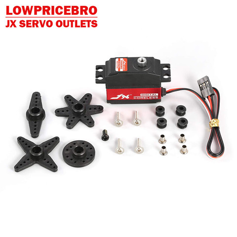 JX PDI-2506MG-servomotor sin núcleo Digital para coche, barco, helicóptero, brazo robótico, 25g, 6,6 kg ► Foto 1/6