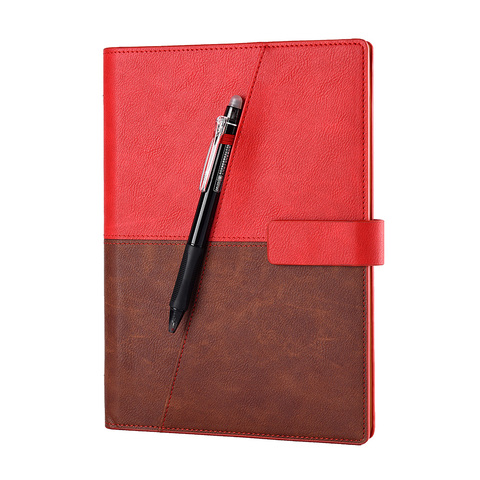 [Envío directo] Elfinbook X cuaderno borrable de cuero reutilizable Smart Wirebound Notebook nube Almacenamiento Flash Almacenamiento ► Foto 1/6