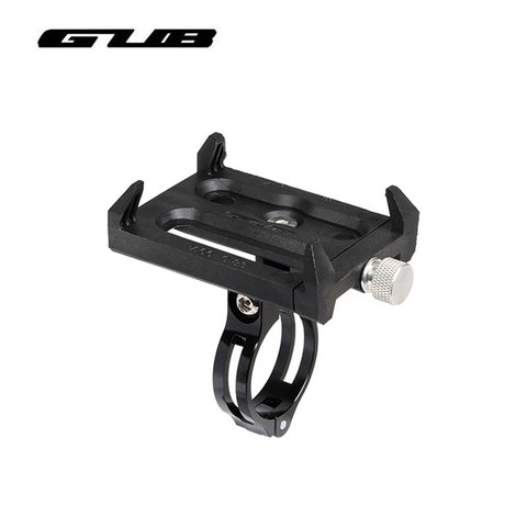 GUB, soporte Universal antideslizante para teléfono y bicicleta, soporte de montaje para smartphone de 3,5-6,2 pulgadas, Clip de manillar de bicicleta, soporte negro ► Foto 1/6