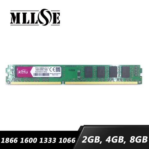 Memoria de escritorio DDR3 para PC, 8GB, 4GB, 2GB, PC3, 1066mhz, 1333mhz, 1600mhz, SODIMM, venta al por mayor ► Foto 1/1