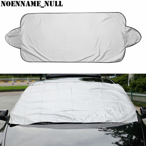 NoEnName_Null Prevent Snow Ice Sun Shade polvo helada Protector de la cubierta del parabrisas del coche ► Foto 1/6