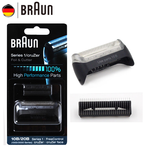 Maquinilla de afeitar eléctrica Braun Blabe 10B/20B para hombre Afeitadora eléctrica (serie 1000/2000) reemplazo (180, 190, 1775, 1735, 2675, 5728, 5729) ► Foto 1/6