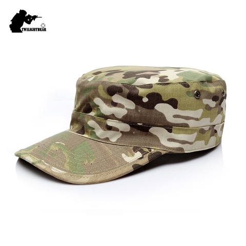 Muchos colores de camuflaje militar Caps ejército Shako alta calidad 58 cm 59 cm 60 cm engrosada casquillo soldado ejército sombrero AE02 ► Foto 1/6