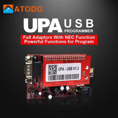 UPA programador USB V1.3 con La adaptadores ecus Chip Tunning OBD2 unidad principal UPA-USB 1,3 UPA USB V1.3 herramienta de diagnóstico ► Foto 1/6
