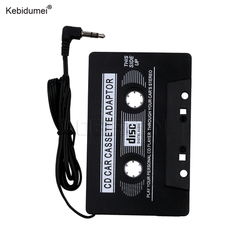Kebidumei-Adaptador de cinta de Cassette para coche, convertidor de cinta estéreo, enchufe Jack de 3,5mm para teléfono, reproductor de CD MP3, teléfono inteligente ► Foto 1/5