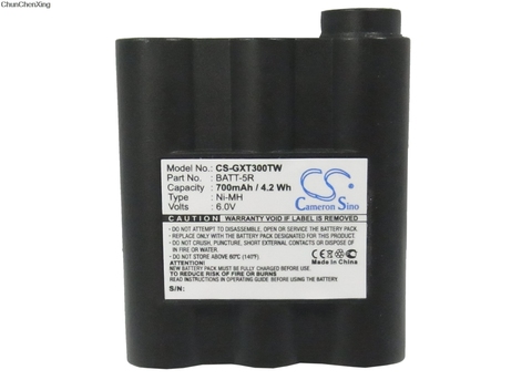 Cameron Sino-BATT-5R de batería de 700mAh para Midland GXT1000,GXT1050,GXT300,GXT325,GXT400,GXT444,GXT450,GXT500,GXT550,GXT555, gx600 ► Foto 1/6