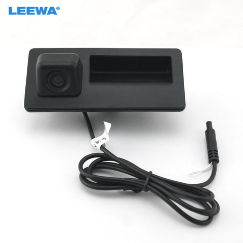 LEEWA maletero de coche con inversa CCD cámara de visión nocturna Cámara retrovisora para Audi A4 A5 S5 Q3 Q5 2013-2015 #2068 ► Foto 1/1