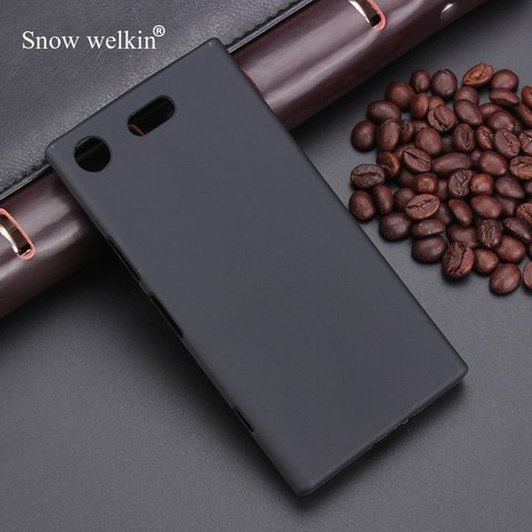 Snow Welkin-funda trasera de silicona para Sony Xperia XZ1, funda de Gel TPU, suave, antideslizante, compacta, 4,6 pulgadas ► Foto 1/6