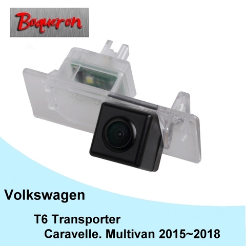 Cámara de visión trasera para coche vw T6 Transporter, Caravelle, Multivan, 2015 ~ 2022, CCD, visión nocturna ► Foto 1/5