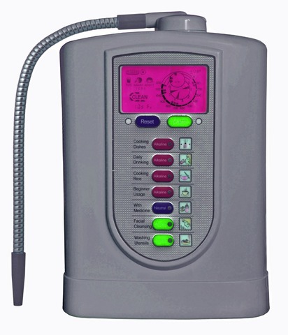Ionizador de agua alcalina, ionizador kangen/agua de Hidrógeno/ORP de agua (fábrica de Taiwán JapanTech) con filtro NSF integrado + tira pH (1 caja) ► Foto 1/6