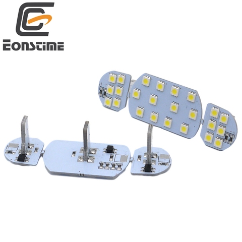 Eonstime 12 V 6 unids/set Auto Interior Led cúpula lectura lámpara de luz para PEUGEOT 206, 307, 308, 3008, 408, 508 CITROEN C5 ► Foto 1/6