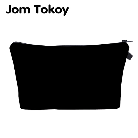 Jom Tokoy 2022 bolso organizador de cosméticos negro puro bolso cosmético moda mujer marca maquillaje bolsa ► Foto 1/6