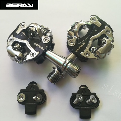 MTB bicicleta Pedal SPD pedales montaña bicicleta autobloqueo Pedal aleación de aluminio 275G ciclismo accesorios Zeray 108 s ► Foto 1/6