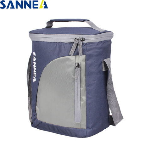 SANNE-bolsa térmica portátil de 9L para el almuerzo, contenedor de almacenamiento, bolsas térmicas para el almuerzo, Unisex, multifunción, para Picnic ► Foto 1/6