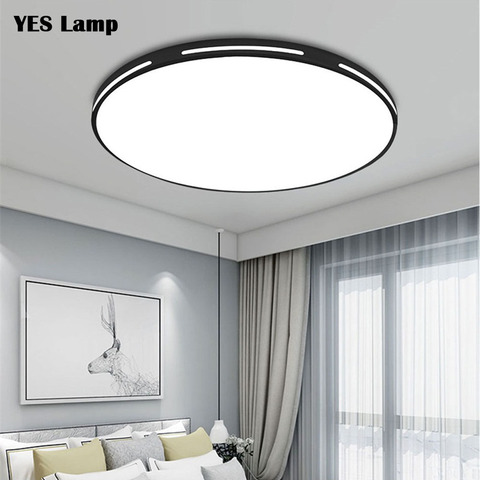 Luces de techo LED modernas, accesorios de decoración regulables para estudio, comedor, dormitorio, sala de estar, balcón, lámpara de techo, AC90-265V ► Foto 1/6