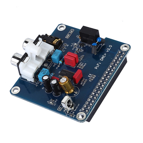 PIFI Digi DAC + HIFI DAC Audio tarjeta de sonido para I2S para Raspberry pi 2 Modelo B, modelo B + Digital marcar producto V2.0 Junta SC08 ► Foto 1/3