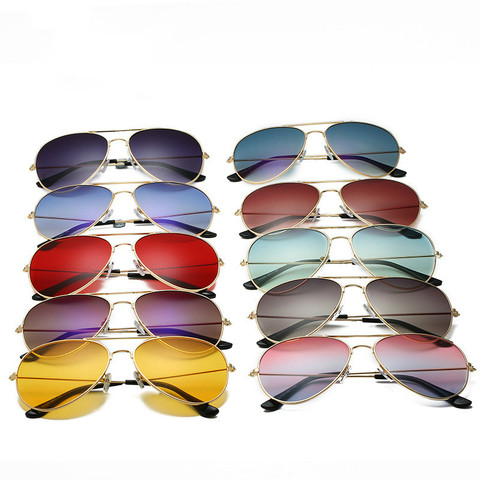 Nerzhul-gafas de sol con gradiente para mujer, lentes de sol masculinas con gradiente, a la moda, color rojo, 2022 ► Foto 1/5