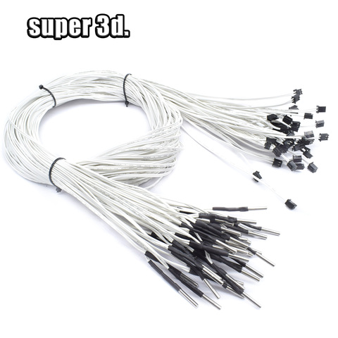 Termistor NTC100K para impresora 3D, longitud de Cable de 100cm/200cm, novedad, 1 ud. ► Foto 1/6