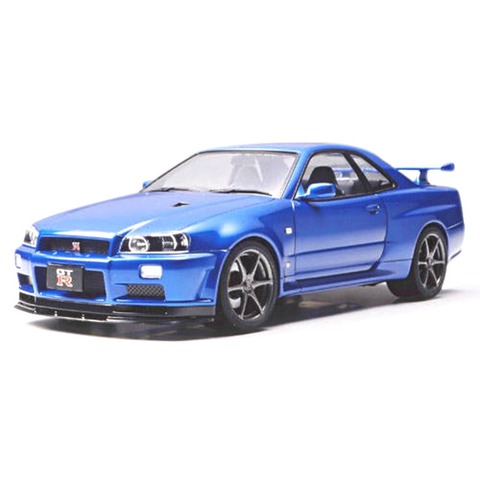 Kit de construcción de modelos de plástico para coche, Skyline GTR Vspec 2 R34, escala 1/24, Tamiya 24258 ► Foto 1/5