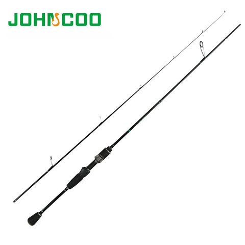 JOHNCOO Gloria 0,6-6g prueba acción rápida 1,68 M 1.8mUL giro Rod para Light Jigging trucha 2,1 m 2-10g varilla de carbono ► Foto 1/6