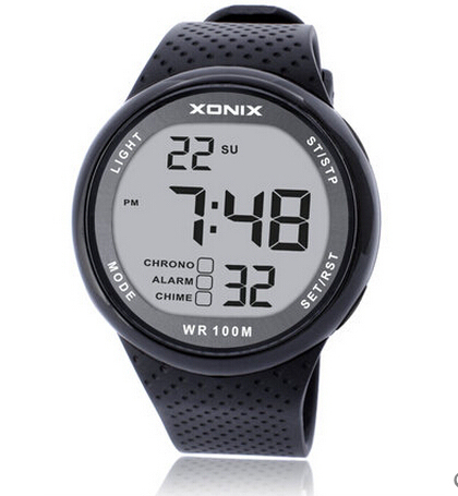 Reloj deportivo Digital impermeable 100 M reloj de natación reloj de pulsera de buceo multifunción cronógrafo con luz Led ► Foto 1/5