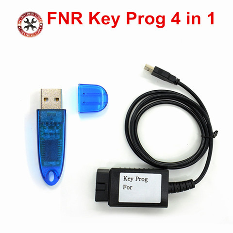 Programador de llaves novedoso FNR, Dongle USB 4 en 1, programación de vehículos para f-ord/Re-nault/nis-san FNR Key Prog 4 en 1 con llave ciega ► Foto 1/6