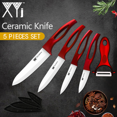 XYj juego de cuchillos de cerámica de Cocina 3 