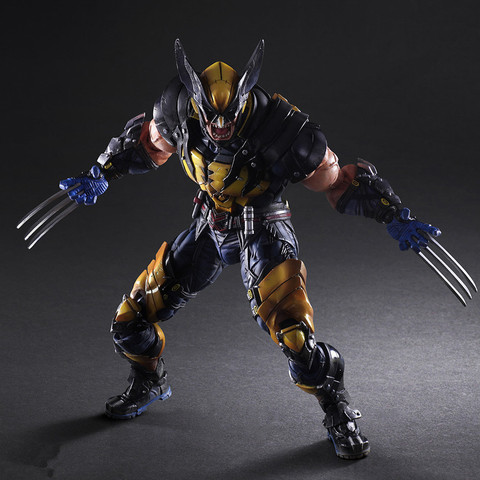 Juegos de arte 26 cm Marvel X-MEN Wolverine PVC figura de acción juguetes modelo ► Foto 1/6