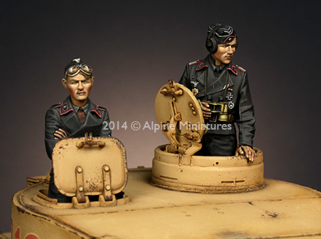 1:35 Panzer Commander Set (2 figuras) ► Foto 1/1