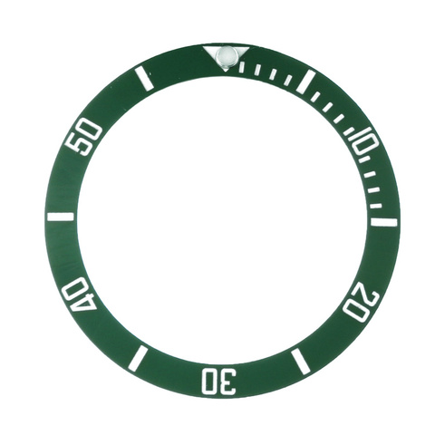 Accesorios de repuesto para reloj de hombre, inserto de bisel de cerámica automático para reloj de 40mm, negro/azul/verde, 38mm ► Foto 1/6