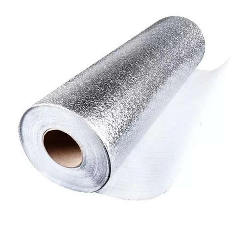 Pegatinas autoadhesivas de pared para cocina, papel de aluminio, autoadhesivo, a prueba de aceite, 1 ud. ► Foto 1/6