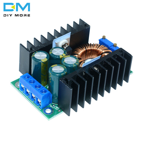 CC Max 9A 300W convertidor reductor 5-40V a 1,2-35 V módulo de fuente de alimentación para Arduino XL4016 Controlador LED ondulación de baja salida ► Foto 1/6